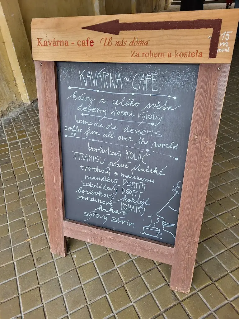 Menu_Kavárna U nás doma_Slavonice_image_1