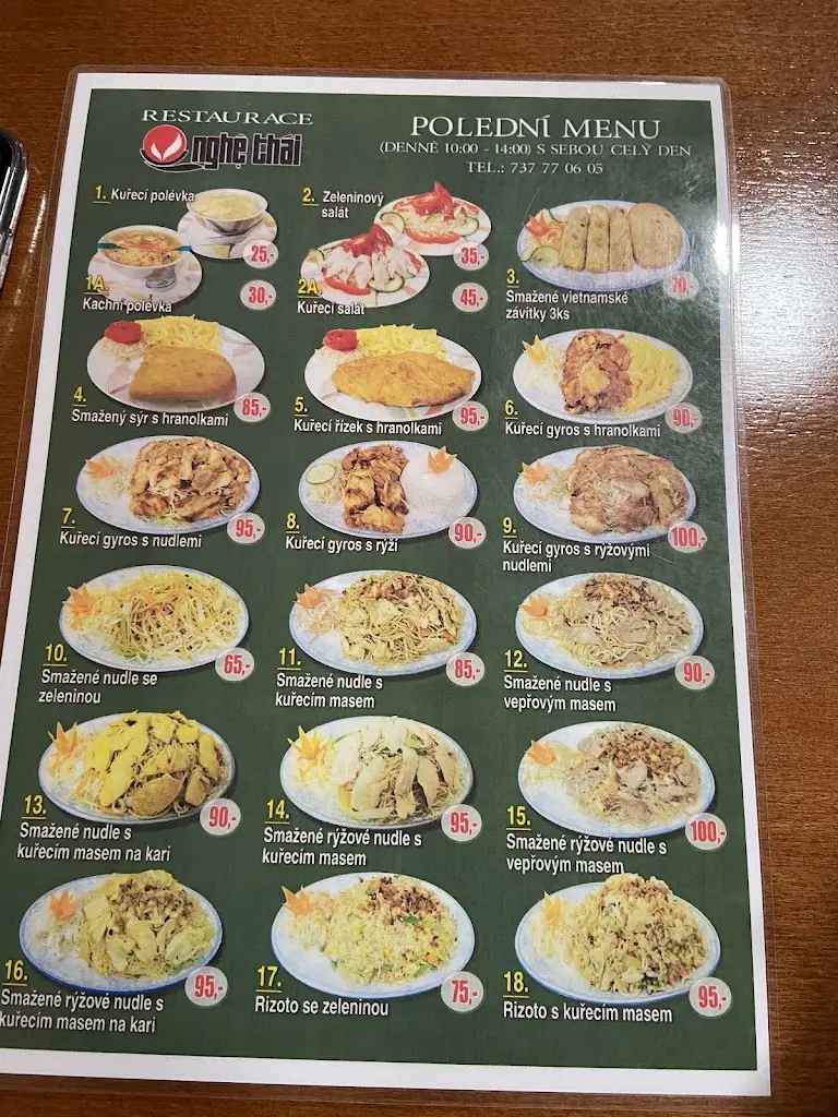 Menu_Restaurace NGHE THAI_Vlašim_image_1