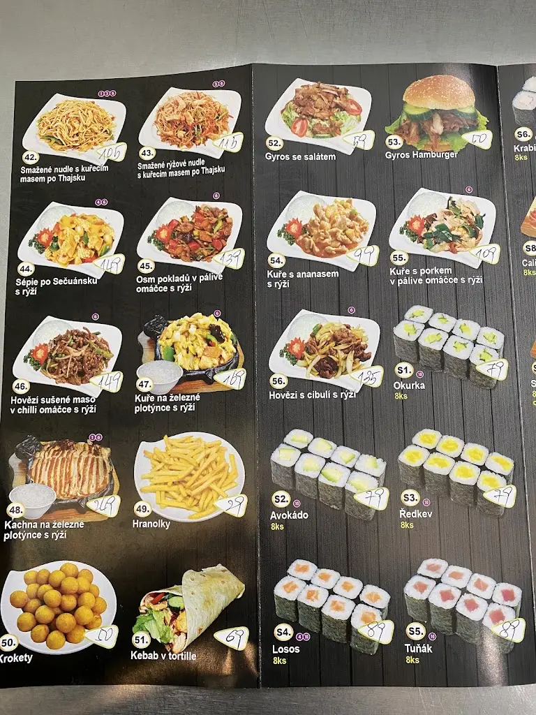 Menu_Čínská restaurace TIANYOU_Vlašim_image_4