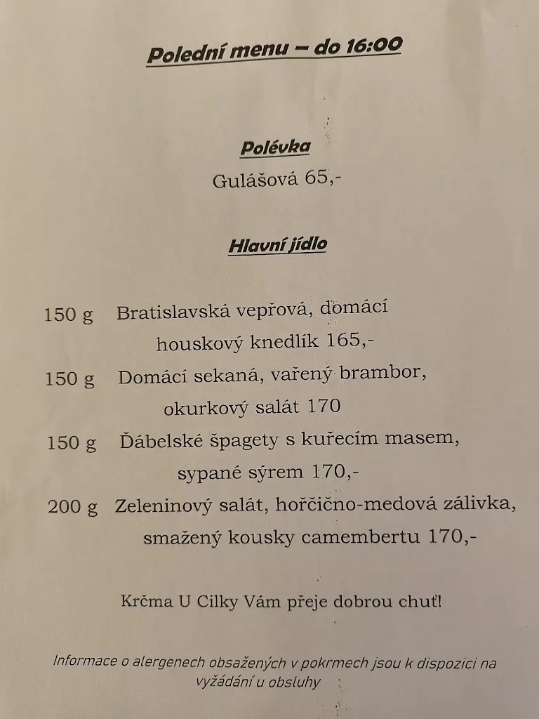 Menu_Krčma u Cilky_Vlašim_image_2