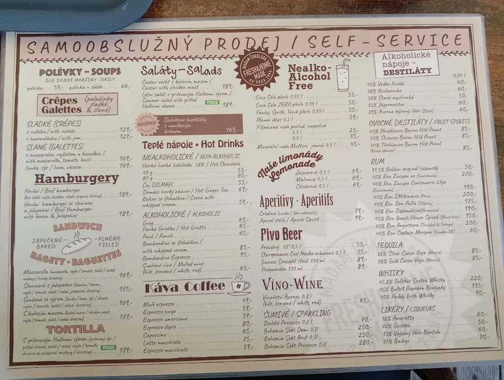 Menu_Café & Snack Madam Čokoláda_Borová Lada_image_3