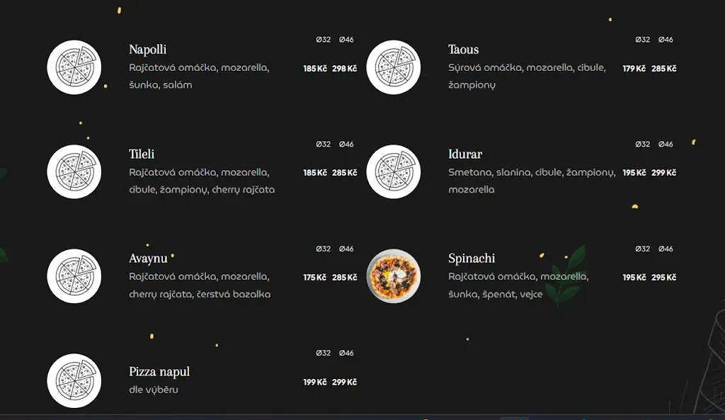 Menu_Pizza Yakouben Žebrák_Žebrák_image_2