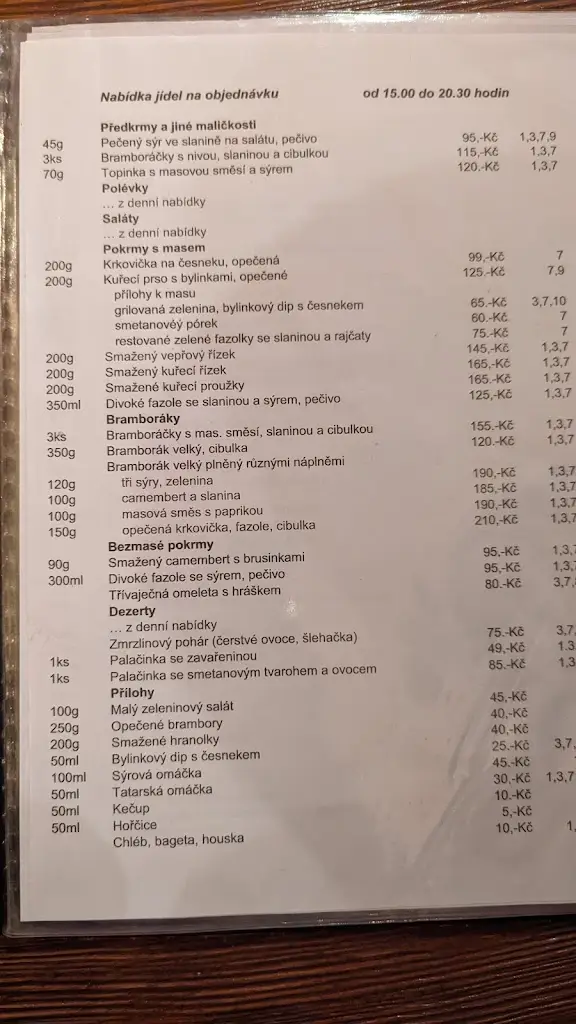 Menu_U Pondělíků_Bystřany_image_2