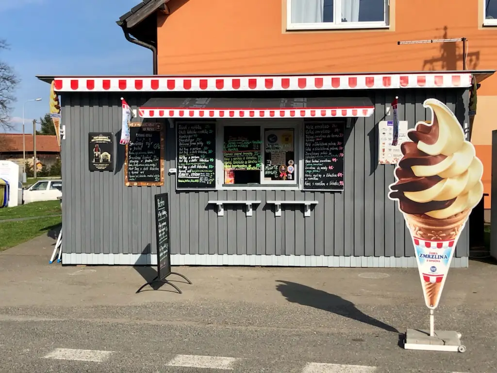 Bistro Udírna restaurant in Zbraslavice