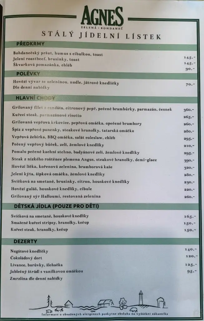 Menu_Restaurace a Hotel Agnes_Zbraslavice_image_3