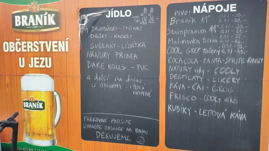 Menu_Občerstvení U Jezu - Písty - Martin Vokoun_Budyně nad Ohří_image_2