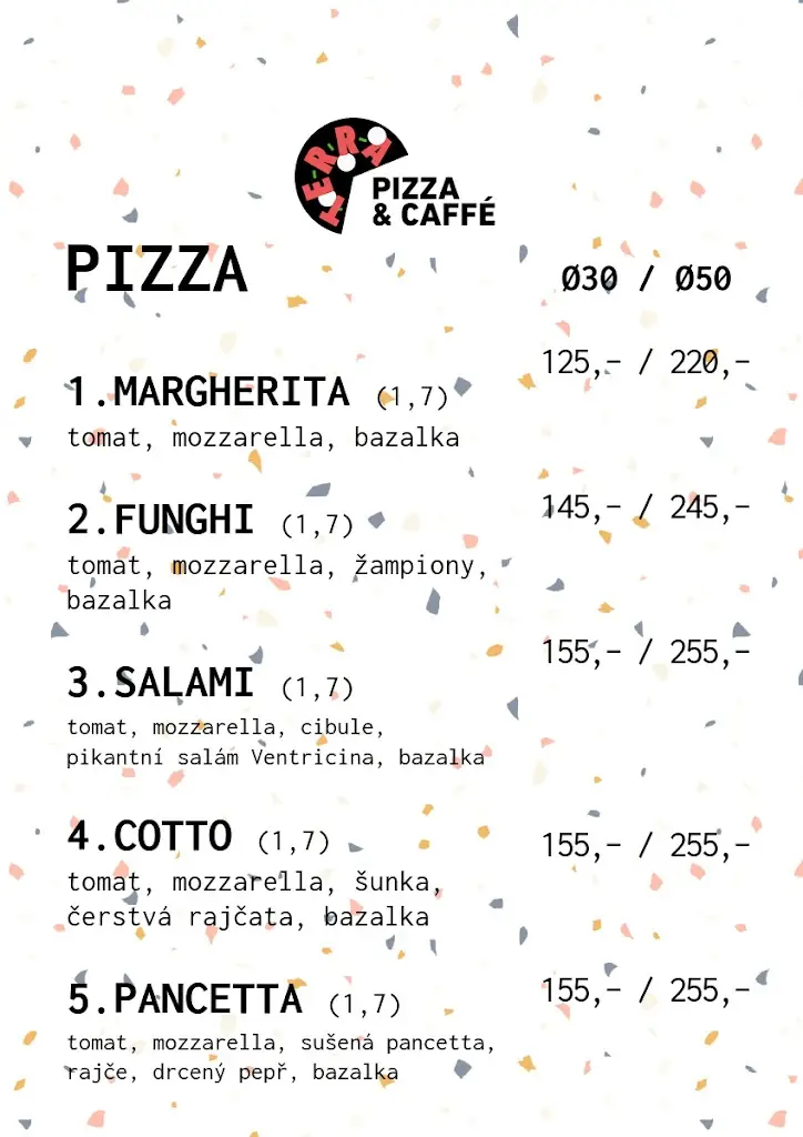 Menu_Pizza Caffé Terra_Budyně nad Ohří_image_3