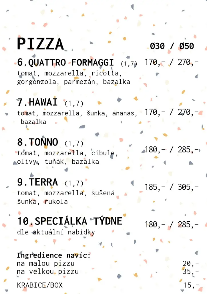 Menu_Pizza Caffé Terra_Budyně nad Ohří_image_4