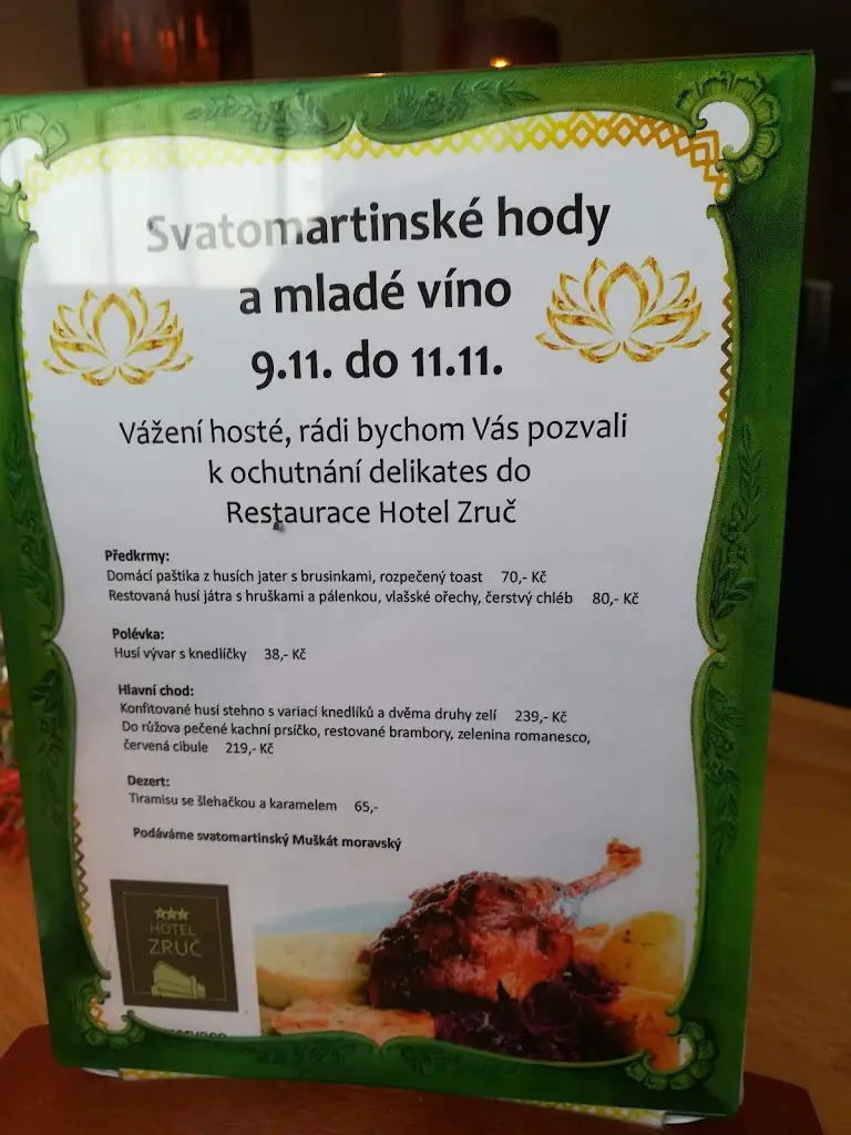 Menu_Restaurace Hotel ZRUČ_Zruč nad Sázavou_image_3