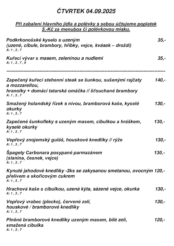 Menu_Bistro Pohoda_Chabařovice_image_4