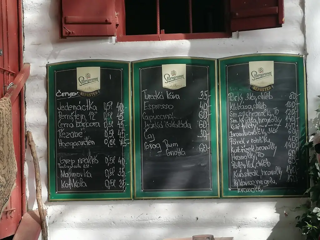 Menu_Kozí Hrádek - restaurace_Sezimovo Ústí_image_1