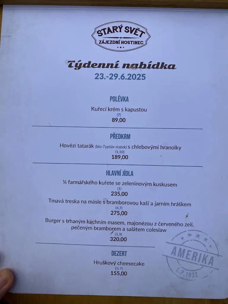Menu_Zájezdní hostinec Starý svět_Votice_image_2
