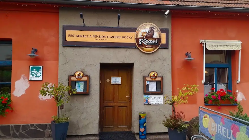 U modré kočky restaurant in Votice
