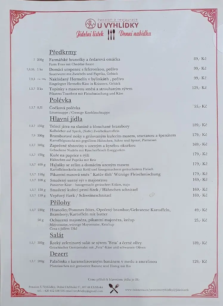 Menu_Restaurace U Vyhlídky_Chřibská_image_1