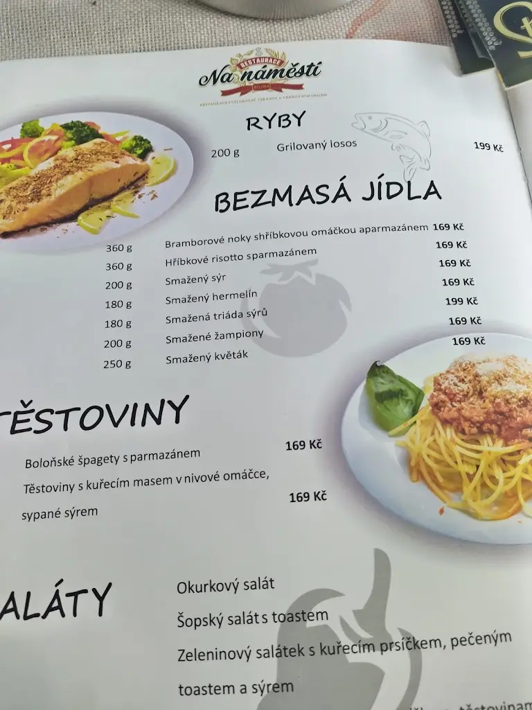 Menu_Restaurace Na Náměstí_Bílina Kyselka_image_2