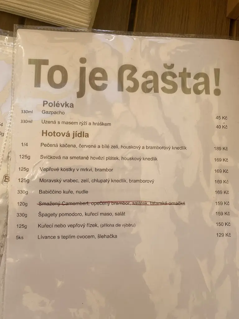 Menu_Restaurace Bašta_Bílina Kyselka_image_1