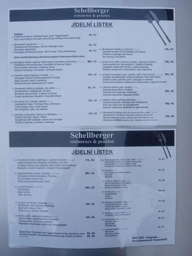 Menu_Restaurace a Penzion Schellberger_Dolní Podluží_image_1
