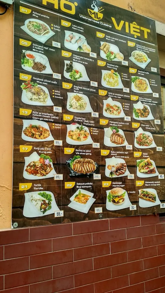 Menu_Pho Viet Bilina_Bílina_immagine_1