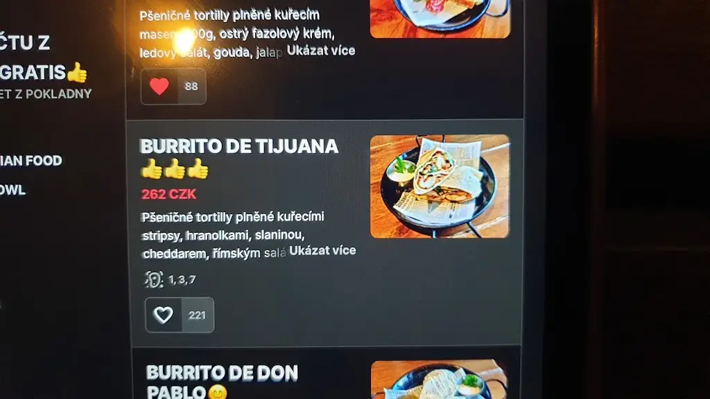 Menu_Pepe Lopez_Chomutov_image_4