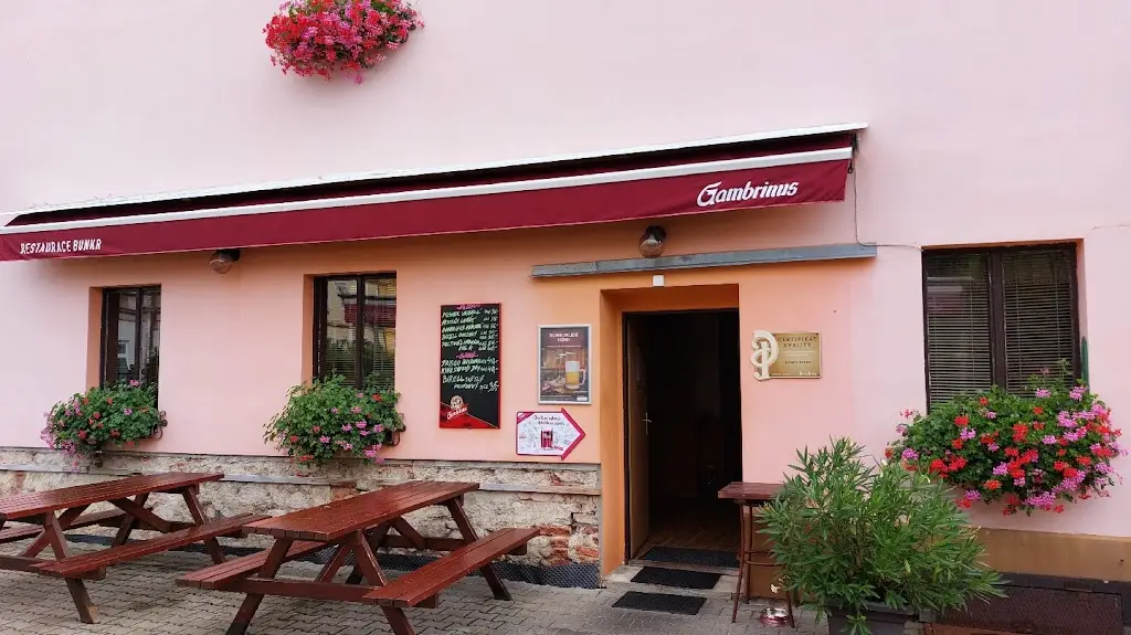 Restaurace Bunkr restaurant in Dubí