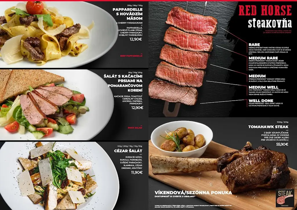 Menu_Red Horse Restaurant_Březno_image_1