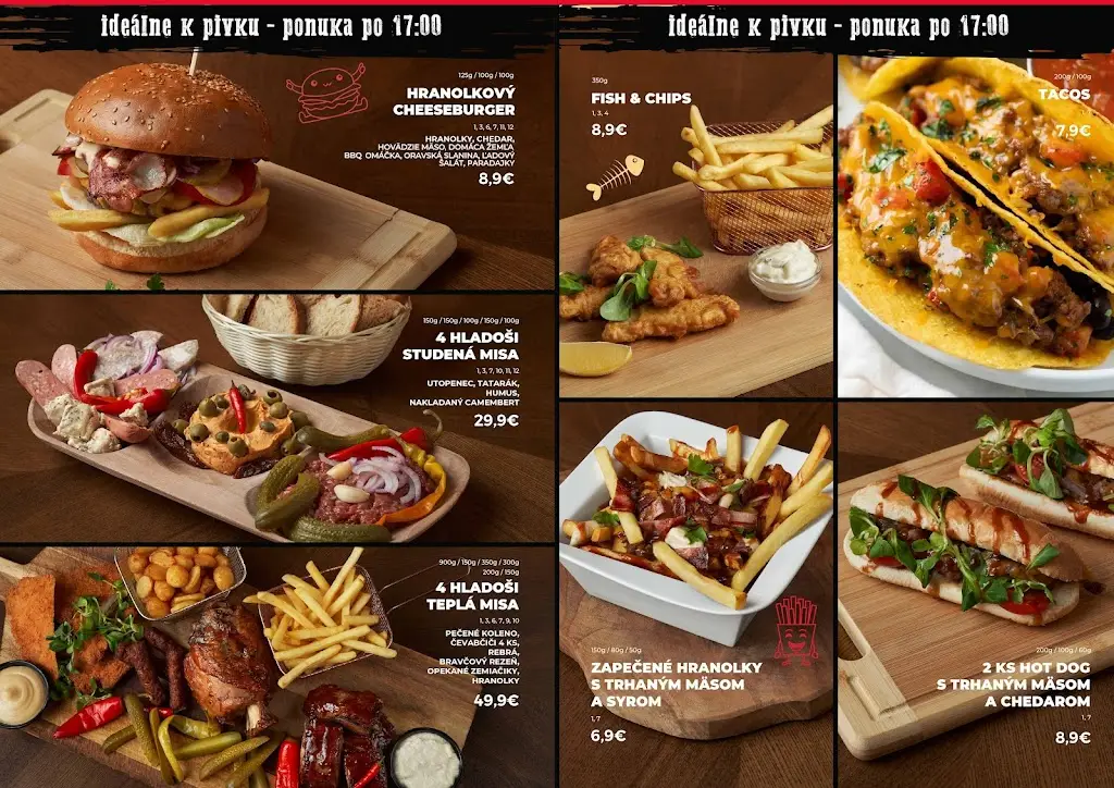 Menu_Red Horse Restaurant_Březno_image_4