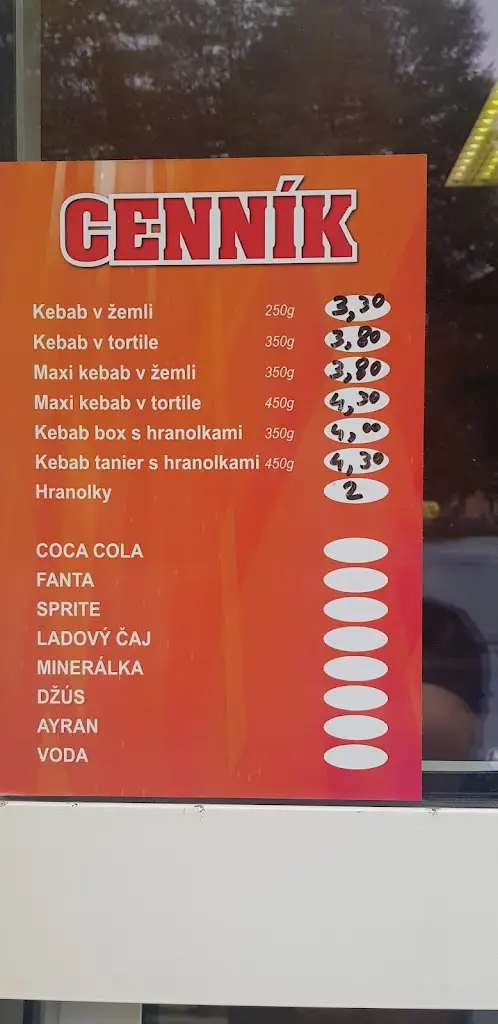 Menu_Istanbul kebab_Březno_image_4