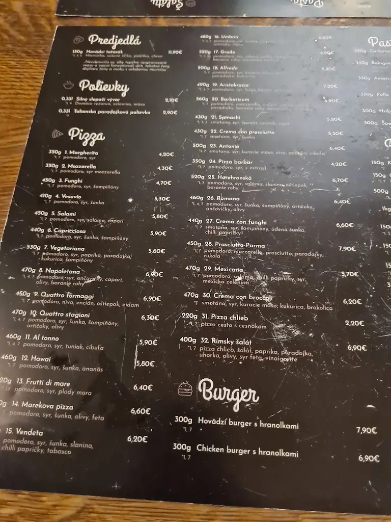 Menu_Pizzeria Barbaricum_Březno_image_4
