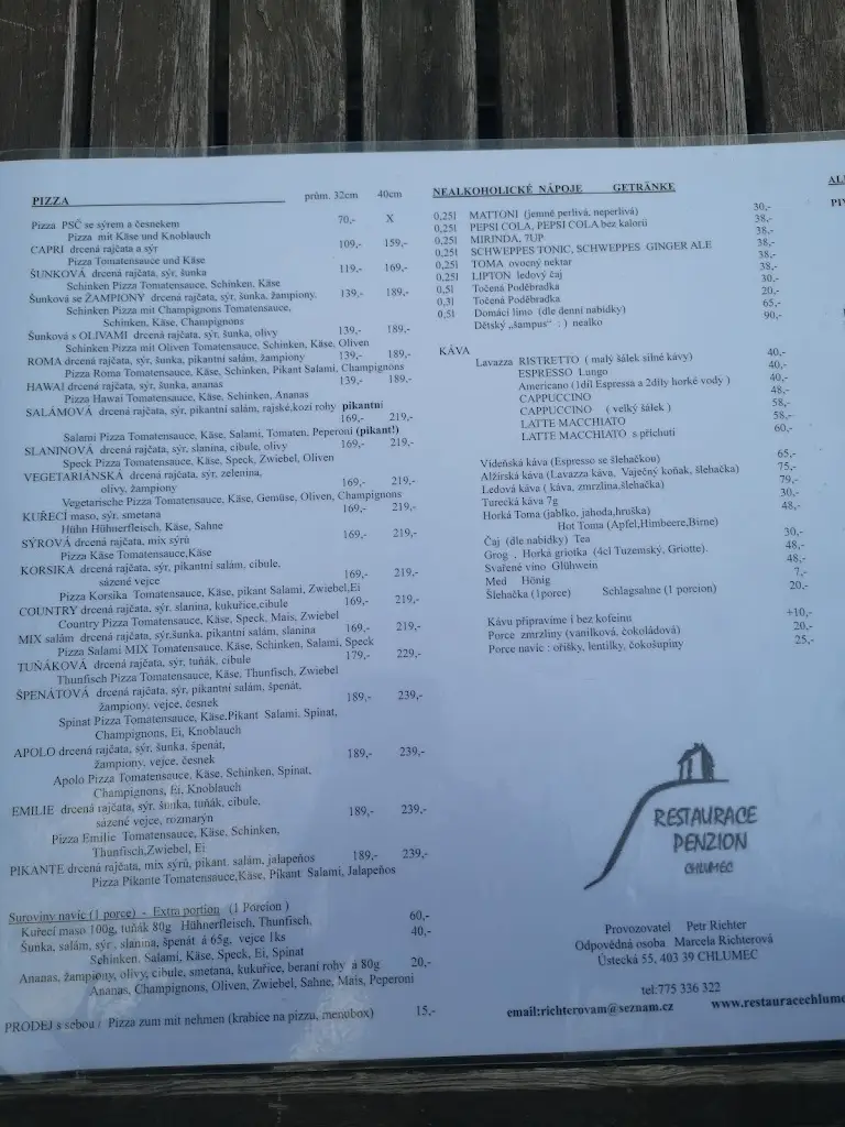 Menu_Restaurace penzion Chlumec_Chlumec_image_3