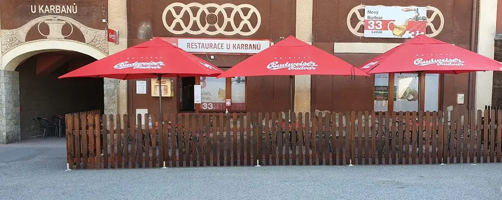 U Karbanů restaurant in Horní Jiřetín