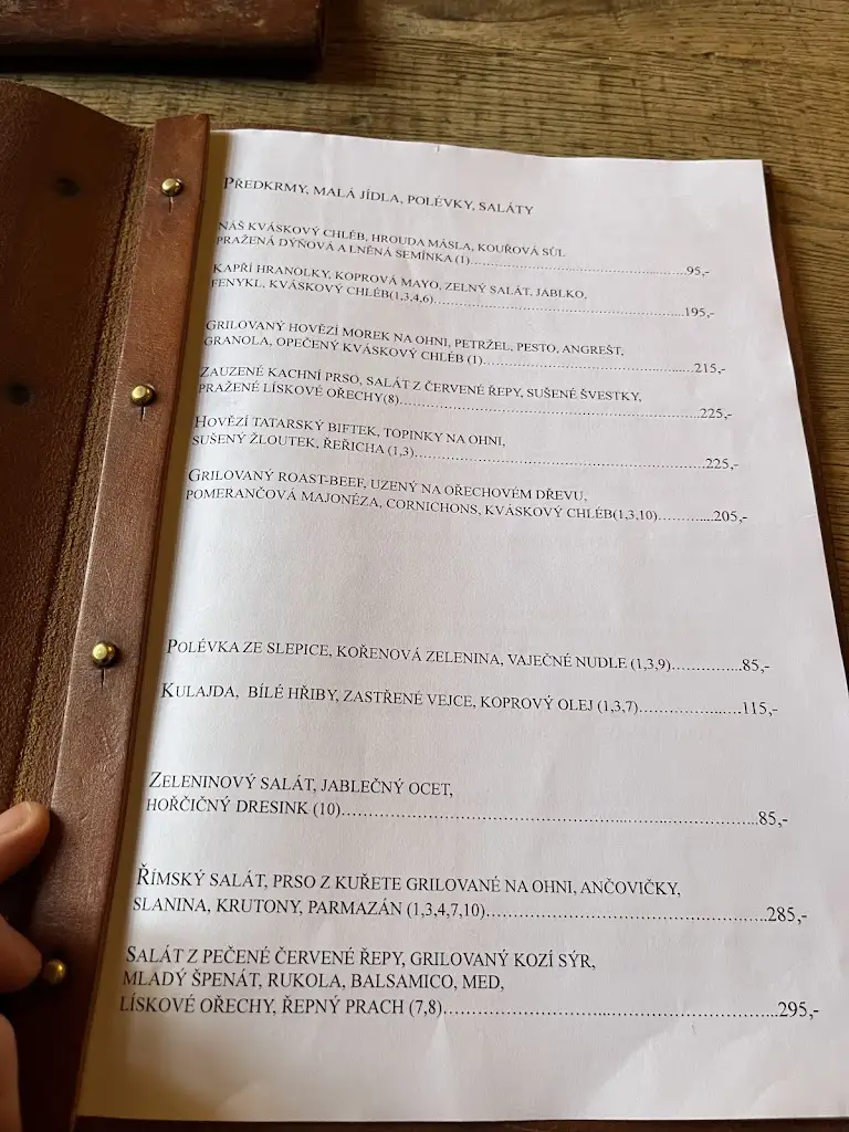 Menu_Restaurace Florian_Jílové_image_1