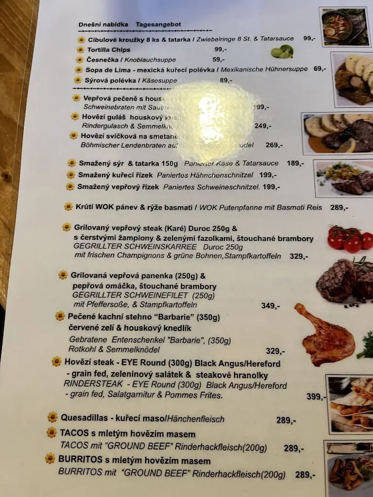 Menu_Chilis Restaurant_Dolní Poustevna_image_1