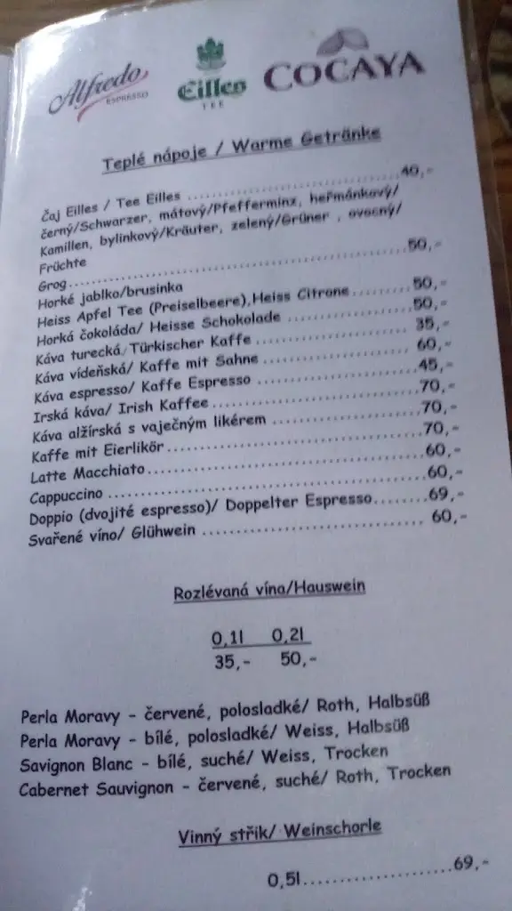 Menu_Chilis Restaurant_Dolní Poustevna_image_4