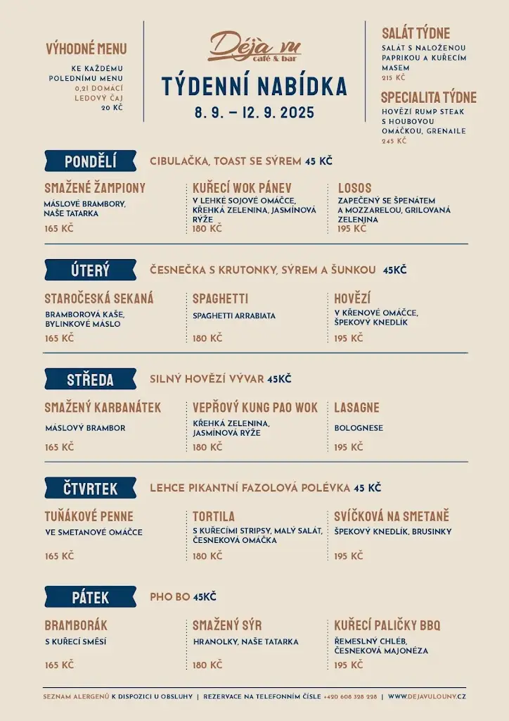 Menu_Déjà vu restaurace_Dobroměřice_image_1