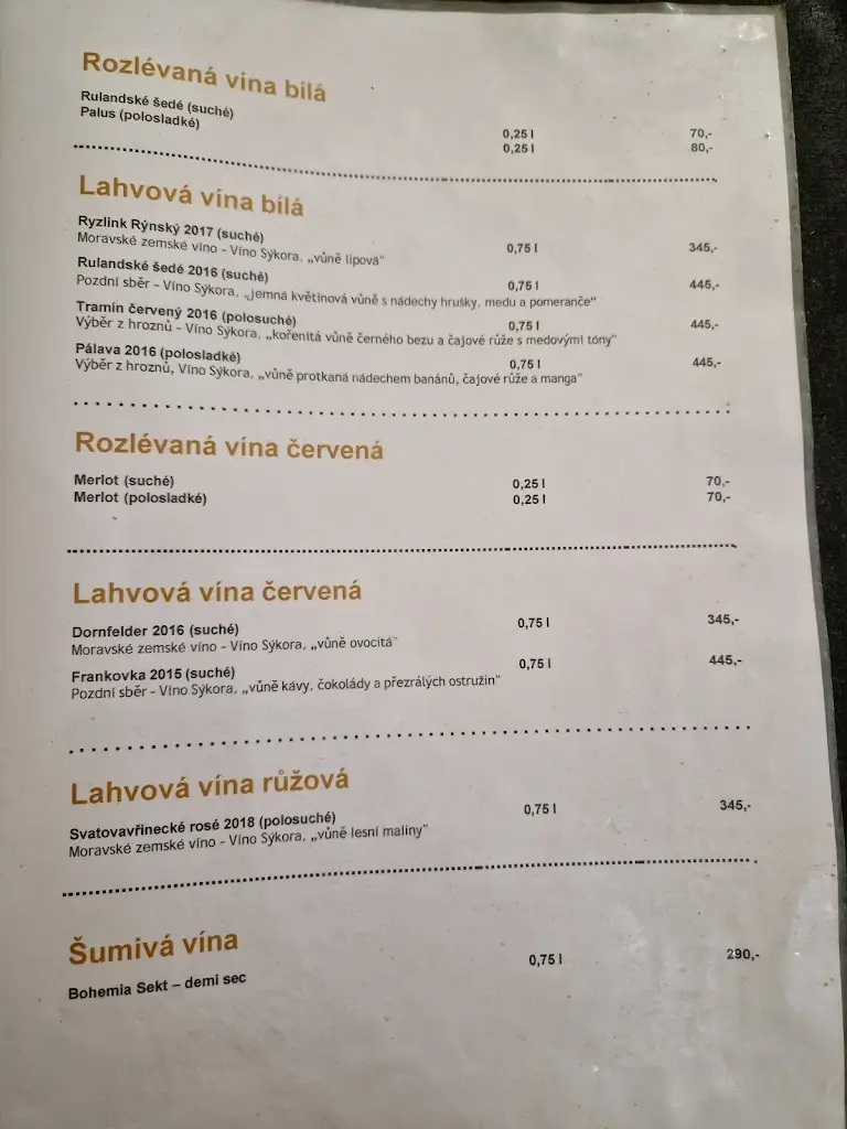 Menu_Indian restaurant Taj Mahal_Děčín_image_3