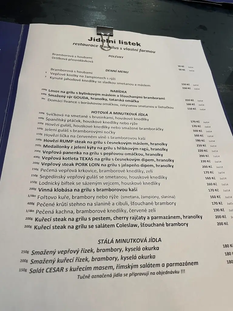 Menu_Restaurace Nautilus_Děčín_image_3