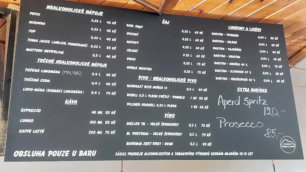 Menu_Cottage on the hill Lovoš_Čížkovice_immagine_1