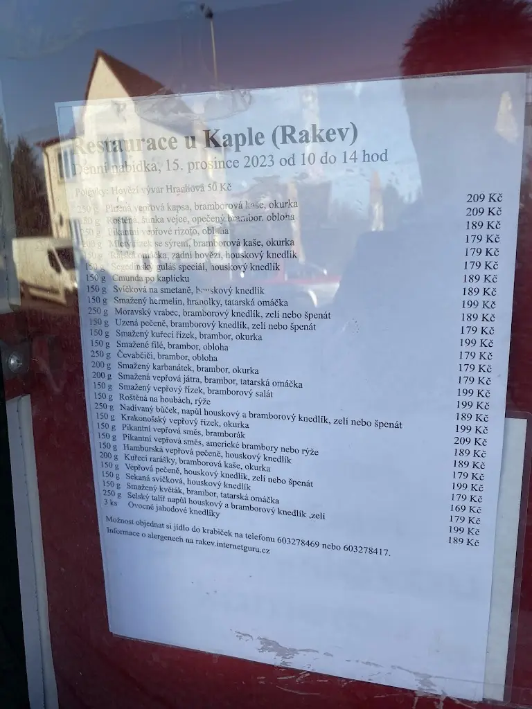 Menu_Restaurace U Kaple_Čížkovice_image_4