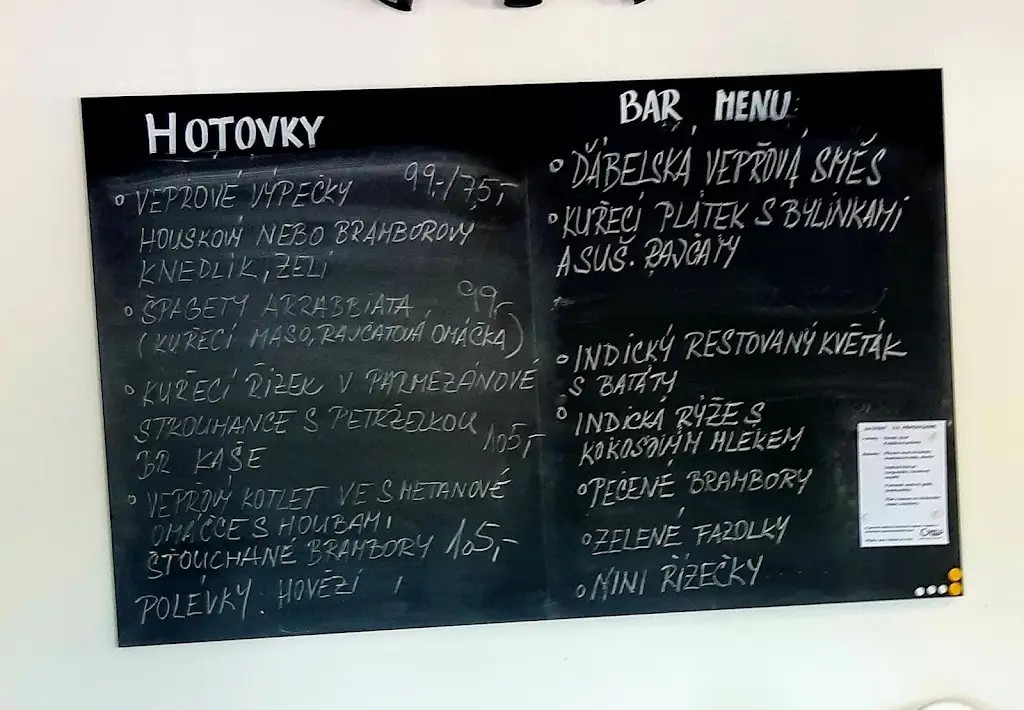 Menu_Restaurace Comelo_Čížkovice_immagine_1