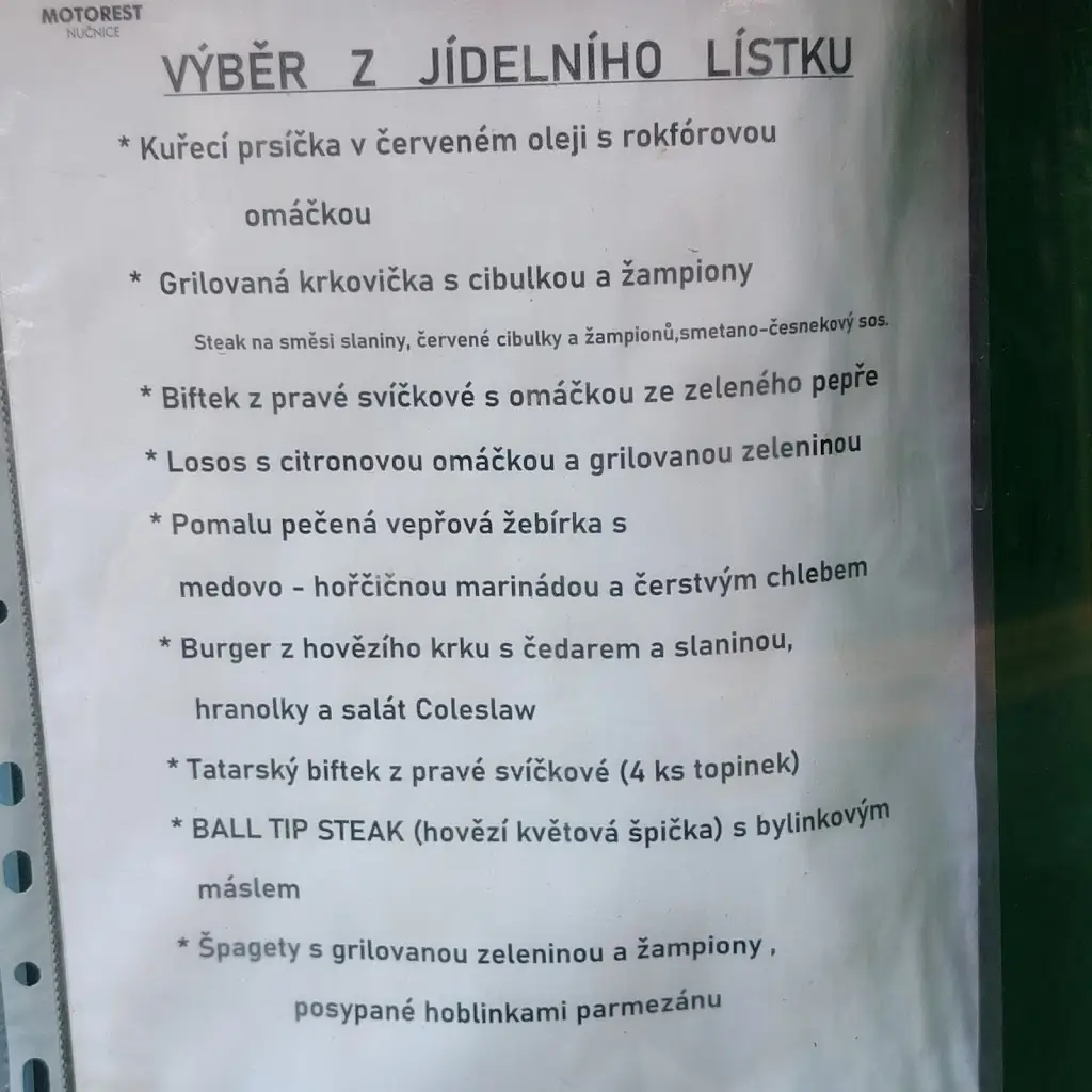 Menu_Motorest Nučnice_Čížkovice_image_1