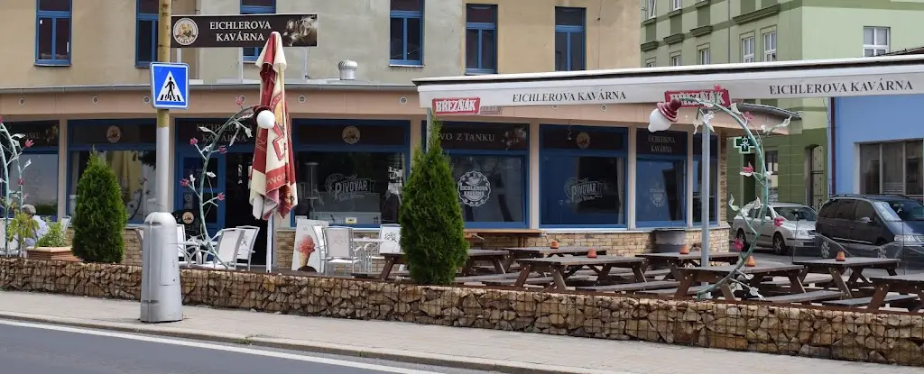 Eichlerova Kavárna restaurant in Duchcov