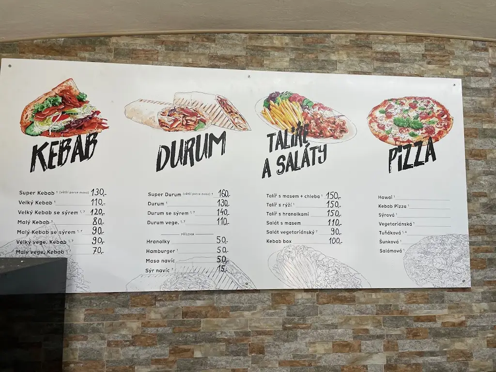 Menu_Kebab Pizza_Duchcov_image_2