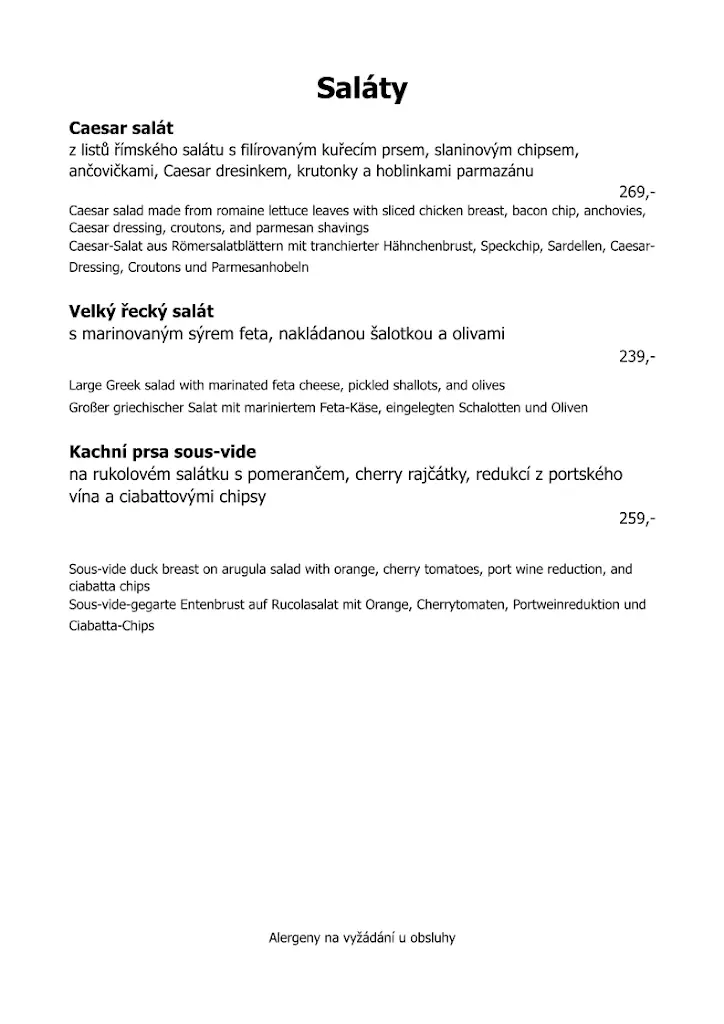 Menu_Restaurant Střelnice Kadaň_Kadaň_image_4