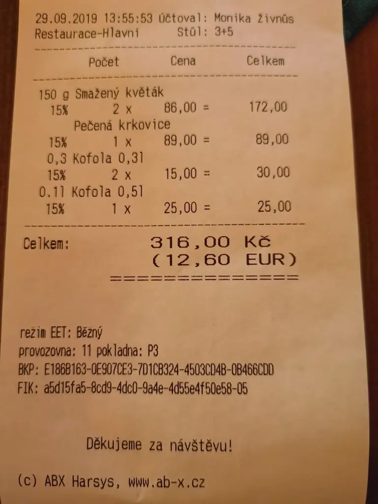 Menu_Švejk Pivnice U Věžičky_Kadaň_immagine_4