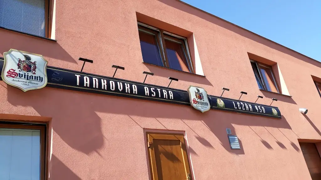 Tankovka Astra ristorante a Kadaň