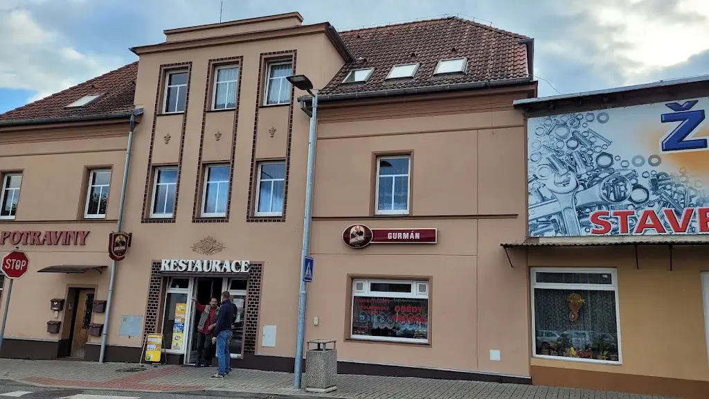 Restaurace GURMÁN ristorante a Libouchec