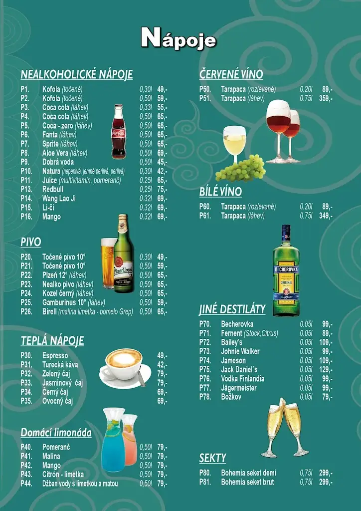 Menu_Čínska restaurace fa 發餐厅_Klášterec nad Ohří_image_1