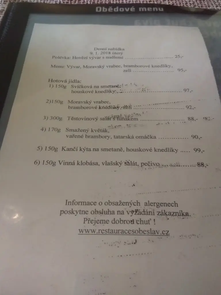 Menu_Hospůdka V Růžku_Soběslav_image_4