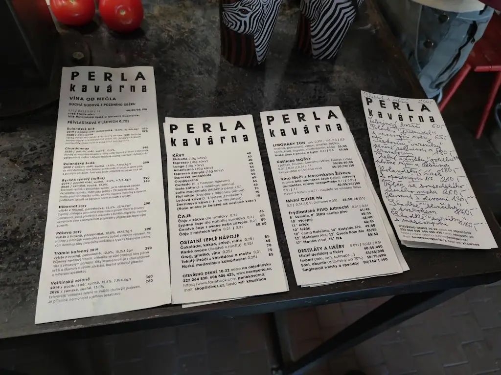 Menu_KAVÁRNA PERLA_Krásná Lípa_immagine_4