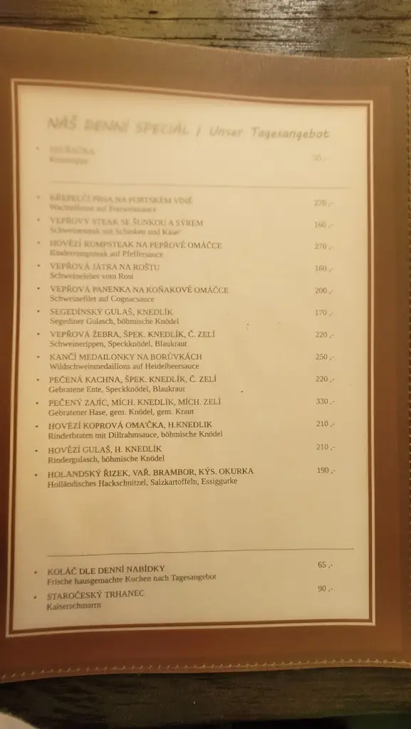 Menu_Hospoda u Oty_Krásná Lípa_image_2